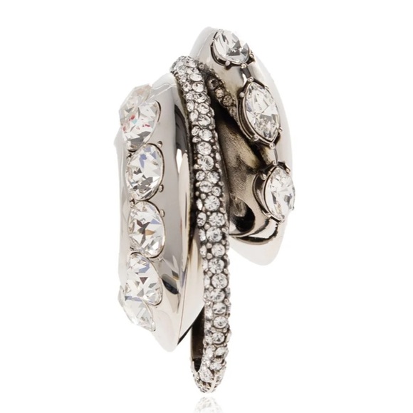 Gorgeous authentic Alexander McQueen embellished earrings - Picture 1 of 8